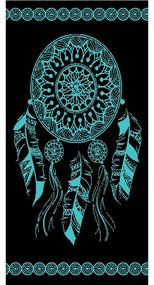 Πετσέτα Θαλάσσης Βελουτέ 71 Ciel DimCol Beach 90x170cm 100% Cotton