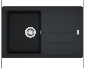 Franke Smartline Basis BFG 611-78 Onyx Γρανιτένιος Νεροχύτης 45 cm
