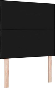 vidaXL Κεφαλάρι Μαύρο 100 cm ύφασμα