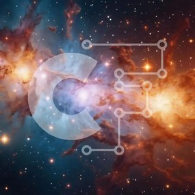 Intra Συλλεκτικό Ξύλινο Παζλ Plywood  4mm - Τσιγάρα Nene Spiral Galaxy στο νεφέλωμα Carina Σε Ξύλινο Κουτί - Διαστάσεις Puzzle: 10x10 cm – 25 κομμάτια