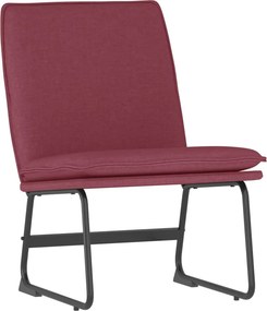 vidaXL Πολυθρόνα Μπορντό 52x75x76 εκ. Υφασμάτινη