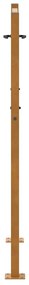 Πύλη κήπου 105x130 cm από χάλυβα καιρικές συνθήκες Light Design - Καφέ