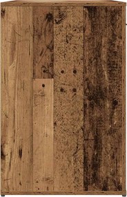 vidaXL Γραφείο Παλιό Ξύλο 100x49x75 εκ. από Μοριοσανίδα