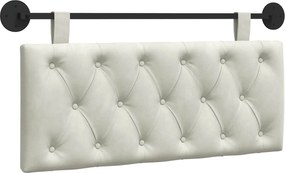 vidaXL Κρεμαστό Κεφαλάρι Κρεμ Βελούδο