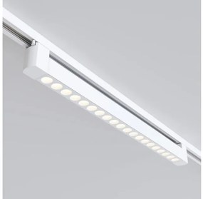 Γραμμικό Φωτιστικό Μονοφασικής Ράγας Unity LED 20W Λευκό 3000Κ Points TR010-1-20W3K-M-W Maytoni TR010-1-20W3K-M-W