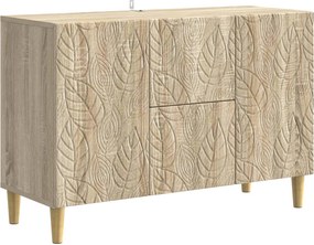 vidaXL Πλαϊνό γραφείο Sonoma Δρυς 89 x 34,5 x 60 εκ.