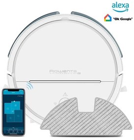 Rowenta RR7877WH X-Plorer Serie 120 Ηλεκτρική σκούπα ρομπότ με Wifi, Λευκή