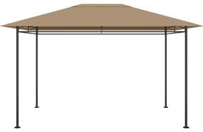 vidaXL Κιόσκι Taupe 384x281x270 εκ. 180 γρ./μ²
