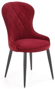 K366 chair, color: dark red DIOMMI V-CH-K/366-KR-BORDOWY