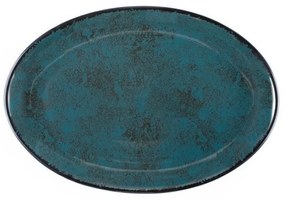 Πιατέλα Σερβιρίσματος Οβάλ (31εκ.) Oriana Ferelli Teal 18274-99