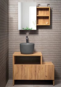 Pindos Anthracita Matt 31x40 - Νιπτηρας Μπανιου