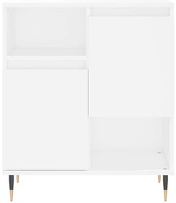 vidaXL Ντουλάπι 3 τεμ. Λευκό Επεξεργασμένο Ξύλο
