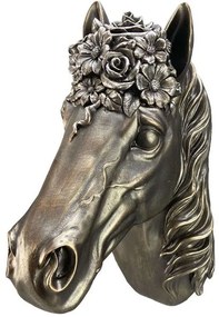 Διακοσμητικό Άλογο 269-122-167 20,5x13x32cm Silver Polyresin