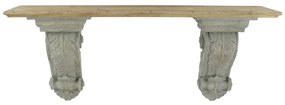 Έπιπλο Εισόδου DKD Home Decor Γκρι 180 x 35 x 78 cm