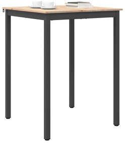 vidaXL Τραπέζι μπαρ Φυσικό 110 x 55 x 105 εκ. Στερεά ξυλεία πεύκου