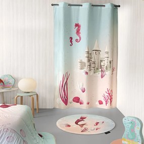 Κουρτίνα Παιδική Mermaid Multi Saint Clair 160x240 cm 160x240cm Microfiber