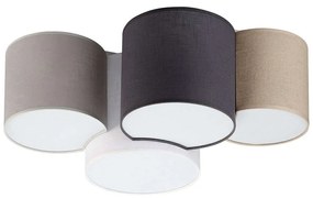 Φωτιστικό Οροφής - Πλαφονιέρα Mona 4184 4xΕ27 15W 69x30cm Multi TK Lighting