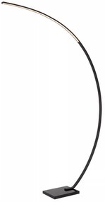 Φωτιστικό Επιδαπέδιο Lucide 44700-11-30 CURVE Μαύρο Ματ (Black Mat) 2700 K