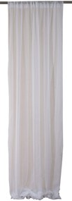 Κουρτίνα με Τρέσα 140x270 1050 Λευκό Viopros