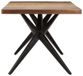 vidaXL Τραπεζαρία 200 x 90 x 76 εκ. από Μασίφ Ανακυκλωμένο Ξύλο