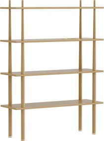 Ραφιέρα Stories από Φυσικό Ξύλο Βελανιδιάς