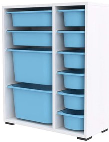 Συρταριέρα Παιδική Zen 768ESL1182 69,5x30x83cm White-Blue