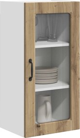 vidaXL Ραφιέρα τοίχου LUCCA 2 pcs Artisan Δρυς Επεξεργασμένο Ξύλο