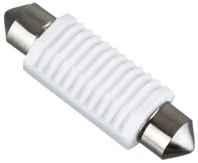 GloboStar® 81335 Λάμπα Αυτοκινήτου &amp; Φορτηγού 42mm FESTOON - C5W 3rd Generation Can-Bus Extreme Truck Series LED 2 SMD 3030 3W 450lm 120° DC 12-24V IP20 Ψυχρό Λευκό 6000K