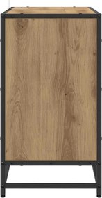 vidaXL Ντουλάπι Μπάνιου Artisan Oak 65 x 33 x 60 εκ Επεξεργασμένο ξύλο
