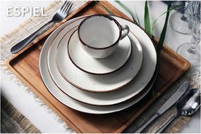 Φλυτζάνι Καφέ 220ml + Πιατάκι Espiel Terra Cream TLK111K6