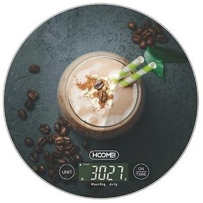 Ψηφιακή Ζυγαριά Κουζίνας 1gr/5kg Μαύρη Hoomei HM-1248R