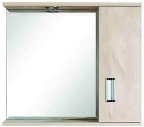 GL FINO - ΕΡΜΑΡΙΟ PVC 62*55*13.5 ΜΕ ΕΝΑ ΦΩΣ BEIGE  Ε 36-0007