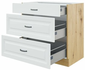 Σετ κουζίνας Retro 156, 162cm, Γωνιακό, Ινοσανίδες μέσης πυκνότητας, Πλαστικοποιημένη μοριοσανίδα | Epipla1.gr
