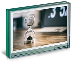 Κορνίζα Vision 167008 10x15cm Clear-Green Philippi Γυαλί