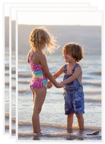 vidaXL Κορνίζες Κολάζ 3 τεμ. Λευκές για Τοίχο/Τραπέζι 59,4 x 84 εκ MDF