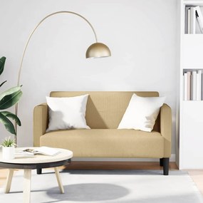 vidaXL Καναπές Loveseat Αν. Πράσινο Γκρι 109 εκ. ύφασμα Corduroy