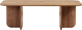 Τραπεζάκι σαλονιού Becaj Megapap χρώμα atlantic pine 120x60x41,4εκ.
