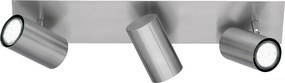 Σποτ Τρίφωτο Trio Lighting Marley Silver 802400307