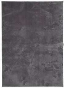 Χαλί HUARTE με Κοντό Πέλος Μαλακό/Πλενόμενο Ανθρακί 120x170 εκ. - Ανθρακί