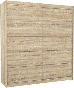 Ντουλάπα Soares 200 συρόμενη-Drus