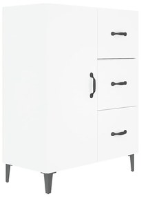 vidaXL Ντουλάπι Λευκό 69,5 x 34 x 90 εκ. από Επεξεργασμένο Ξύλο