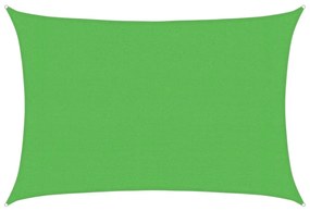 vidaXL Πανί Σκίασης Ανοιχτό Πράσινο 3 x 5 μ. από HDPE 160 γρ./μ²