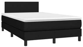 ΚΡΕΒΑΤΙ BOXSPRING ΜΕ ΣΤΡΩΜΑ ΜΑΥΡΟ 120X190 ΕΚ. ΥΦΑΣΜΑΤΙΝΟ 3269711