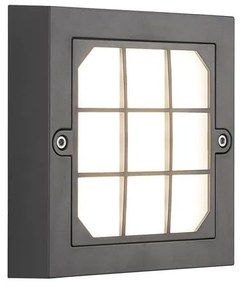 Απλίκα LED 3 CCT Εξωτερικού Χώρου Eurolamp Senario 145-52122 Grey