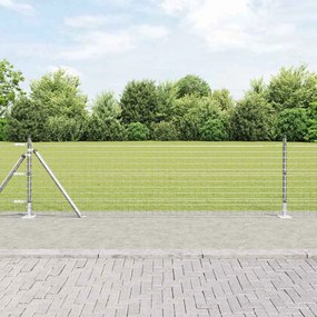vidaXL Στυλοβάτες με Βάσεις 26 τεμ Ø32mm 70cm Γαλβανισμένος Χάλυβας