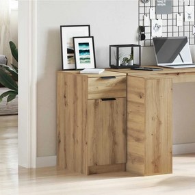 vidaXL Ντουλάπι Γραφείου Artisan Δρυς 33x50x75 εκ. Επεξεργασμένο Ξύλο