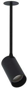 Φωτιστικό Οροφής - Σποτ Mono Surface Long S 7737 1xGU10 10W Black Nowodvorski Metal, Plastic