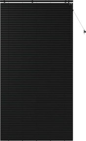 vidaXL Βενετσιάνικη Σκίαση Μαύρο 125 x 250 cm 35 mm