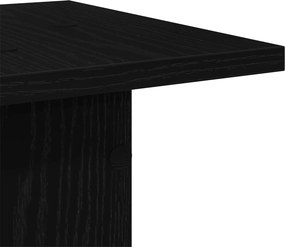 vidaXL Βάσεις Ηχείων 2 pcs Μαύρη Οξυά 30 x 30 x 95 cm