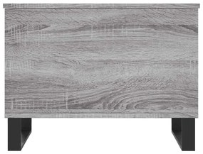 vidaXL Τραπεζάκι Σαλονιού Γκρι Sonoma 60x44,5x45εκ. Επεξεργασμένο Ξύλο